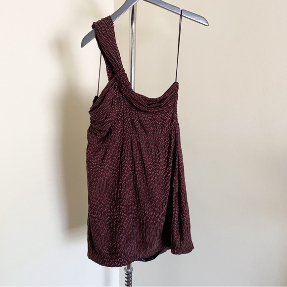 New Black and Red Alexis One Shoulder “Luksa” Mini Dress Sz Large - Picture 2 of 8